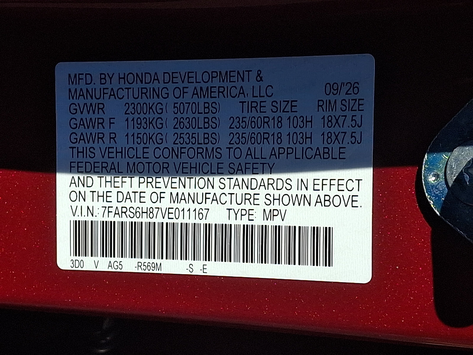 New 2027 Honda CR-V Sport-L image 10