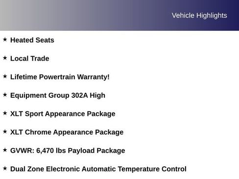 Used 2023 Ford F150 XLT w/ Equipment Group 302A High image 5