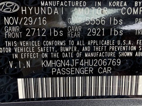 Used 2017 Genesis G80 5.0 Ultimate RWD image 36
