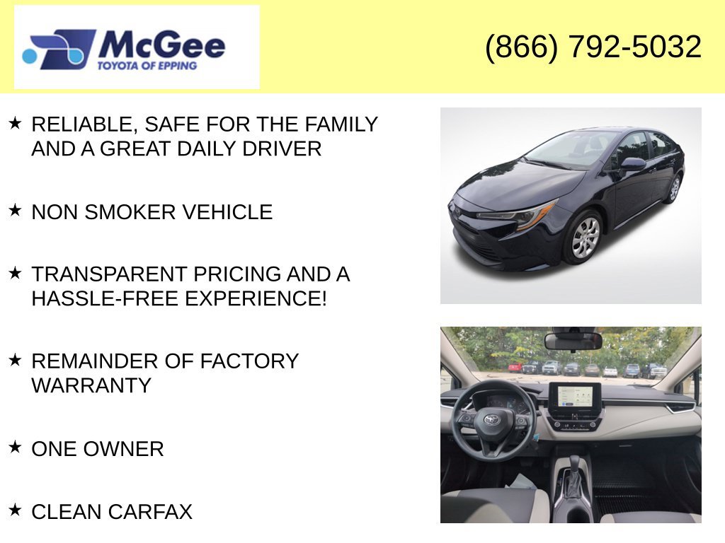 Used 2025 Toyota Corolla LE FWD image 4