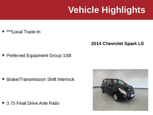 Used 2014 Chevrolet Spark LS FWD image 10