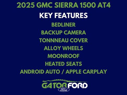 Used 2025 GMC Sierra 1500 AT4 w/ AT4 Premium Package image 48
