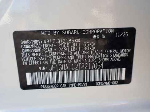 New 2026 Subaru Impreza 2.0i Sport image 21