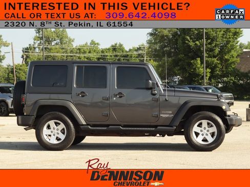 Used 2017 Jeep Wrangler Unlimited Sport w/ Quick Order Package 24S AWD/4WD image 8
