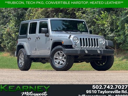 Used 2017 Jeep Wrangler Unlimited Rubicon w/ Connectivity Group AWD/4WD image 1