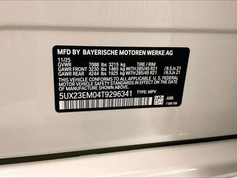 Certified 2026 BMW X7 xDrive40i w/ Premium Package AWD/4WD image 32