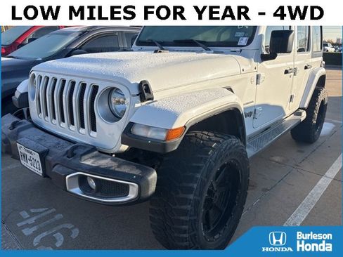 Used 2020 Jeep Wrangler Unlimited Sahara image 1