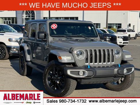 Used 2023 Jeep Wrangler Unlimited Sahara w/ Cold Weather Group image 1