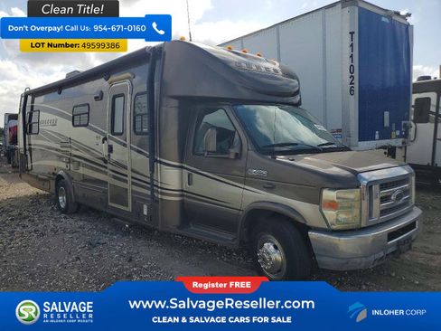 Used 2011 Ford E-450 and Econoline 450 Super Duty w/ Motorhome Prep Pkg RWD image 1