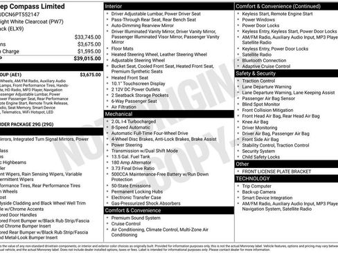 Used 2023 Jeep Compass Limited w/ Elite Group image 12