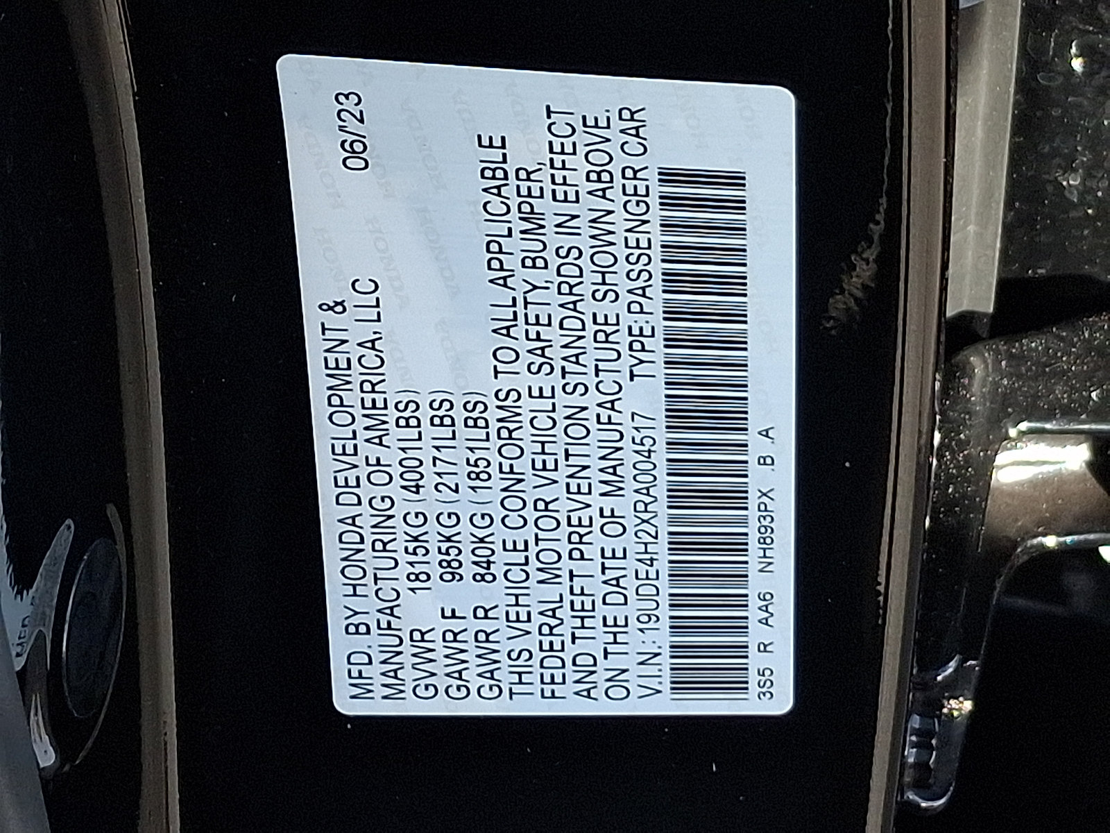 Certified 2024 Acura Integra FWD image 28