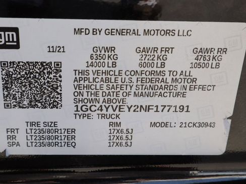 Used 2022 Chevrolet Silverado 3500 High Country w/ Technology Package AWD/4WD image 43