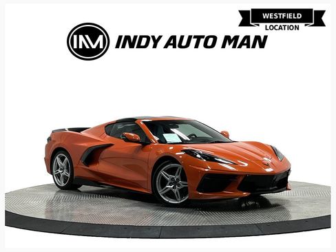Used 2021 Chevrolet Corvette Stingray Coupe w/ 1LT RWD image 1