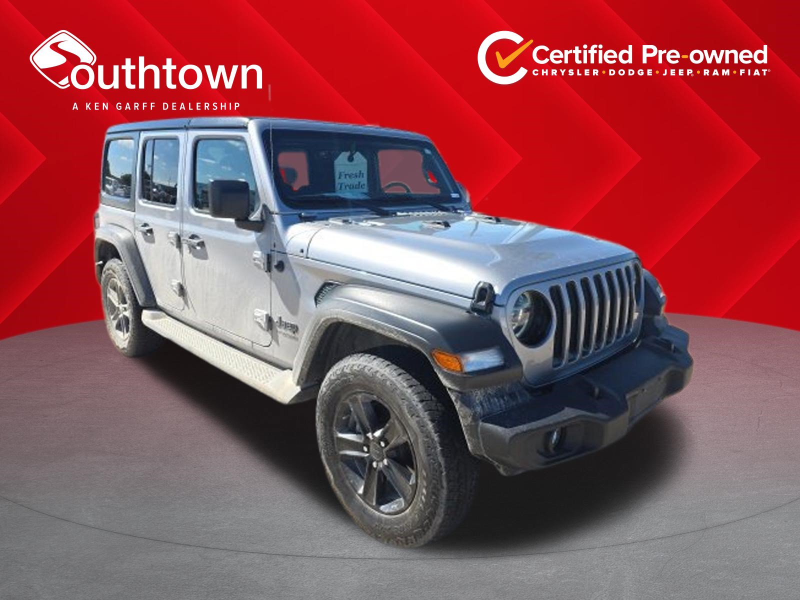Certified 2021 Jeep Wrangler Unlimited Sport AWD/4WD image 1