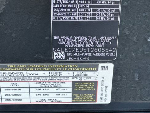 New 2026 Land Rover Defender 110 X-Dynamic SE AWD/4WD image 19