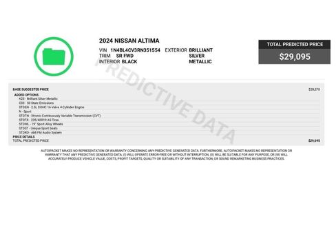 Used 2024 Nissan Altima 2.5 SR FWD image 2