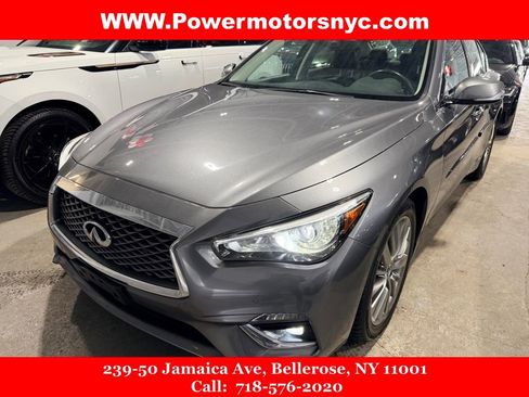 Used 2022 INFINITI Q50 Luxe w/ Cargo Package AWD/4WD image 1