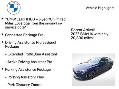 Certified 2023 BMW i4 eDrive35 RWD image 4