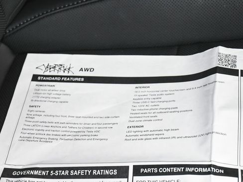 Used 2025 Tesla Cybertruck AWD Crew Cab image 67