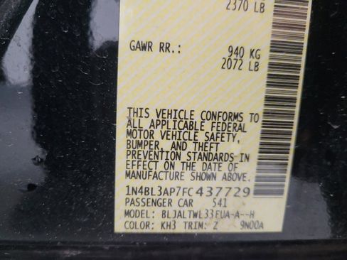 Used 2015 Nissan Altima 3.5 SL image 33