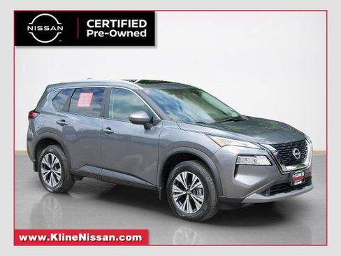 Certified 2023 Nissan Rogue SV w/ SV Premium B Package AWD/4WD image 1