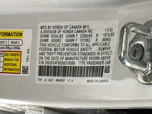 Used 2025 Honda Civic Sport Touring image 26