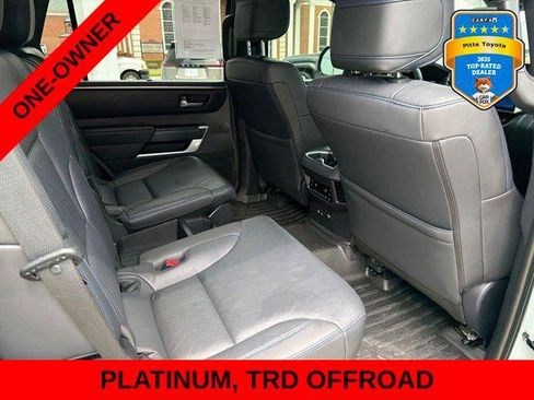 Certified 2025 Toyota Sequoia Platinum w/ TRD Off-Road Package AWD/4WD image 16