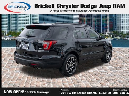 Used 2018 Ford Explorer Sport w/ Equipment Group 401A AWD/4WD image 5