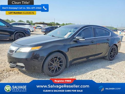Used 2012 Acura TL w/ Technology Package FWD image 1