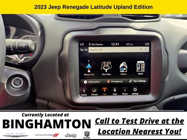 Used 2023 Jeep Renegade Latitude w/ Sun/Sound Group AWD/4WD image 21