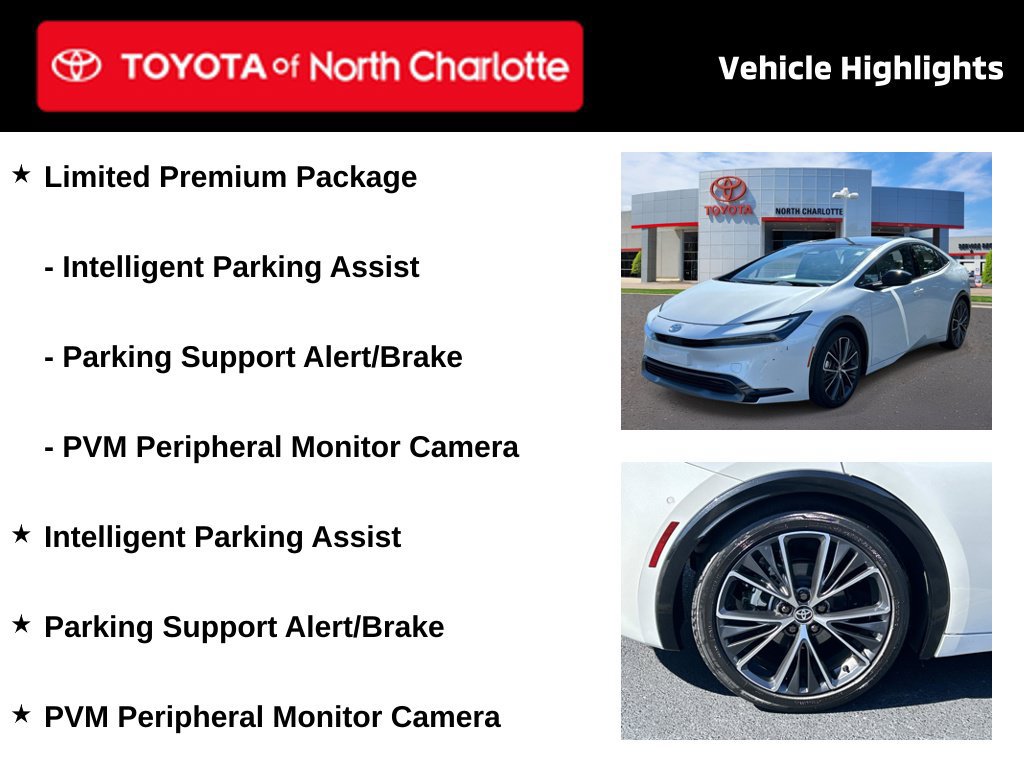 Used 2024 Toyota Prius Limited w/ Limited Premium Package FWD image 4