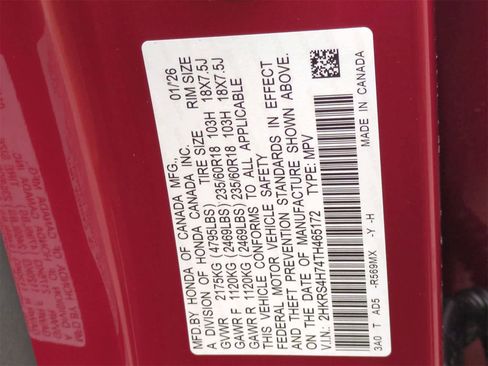 New 2026 Honda CR-V EX-L image 36