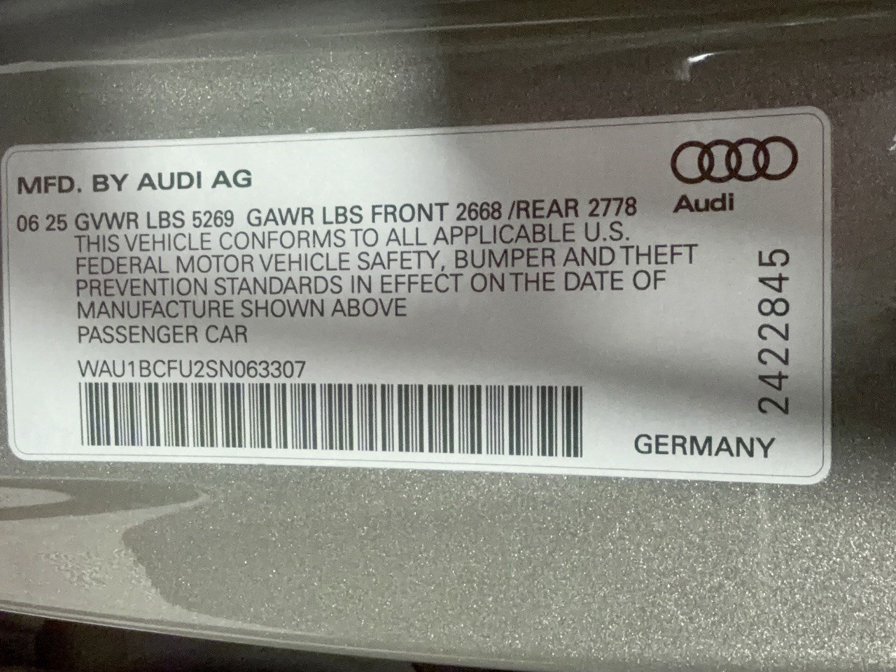 Certified 2025 Audi A5 Premium w/ Convenience Package AWD/4WD image 32