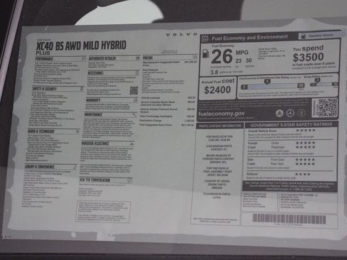 New 2026 Volvo XC40 B5 Plus w/ Climate Package image 18