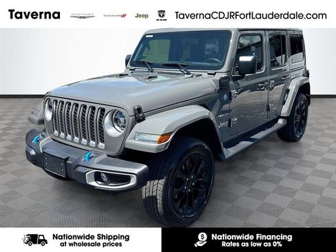 Used 2022 Jeep Wrangler Unlimited Sahara w/ Dual Top Group AWD/4WD image 1