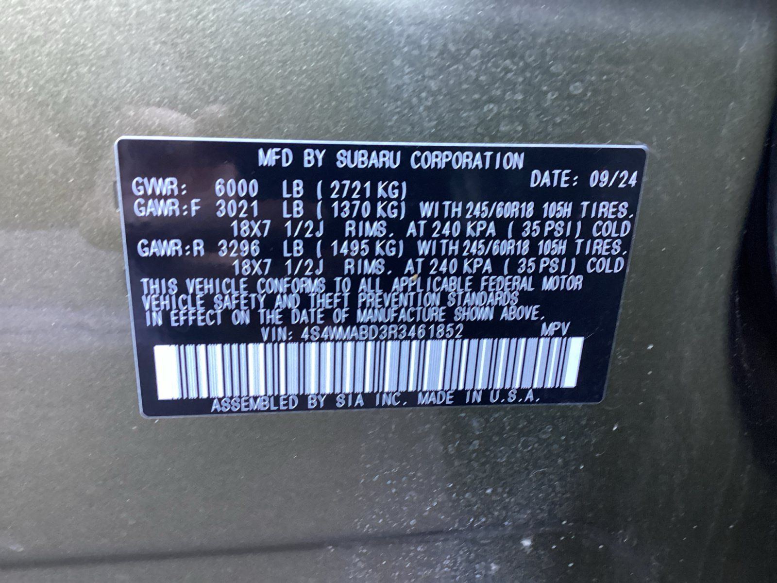 Used 2024 Subaru Ascent Premium AWD/4WD image 16
