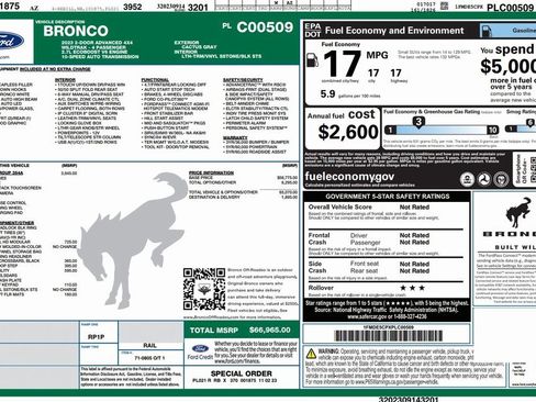 Used 2023 Ford Bronco Wildtrak image 4