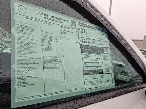 New 2025 Nissan Pathfinder Rock Creek image 5