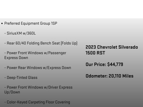 Used 2023 Chevrolet Silverado 1500 RST w/ All Star Edition Plus image 6