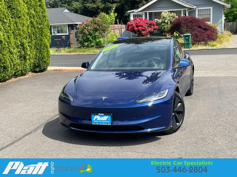 Used 2025 Tesla Model 3 Long Range RWD image 1
