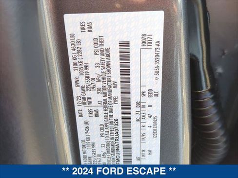Certified 2024 Ford Escape ST-Line Select w/ Tech Pack #2 AWD/4WD image 22