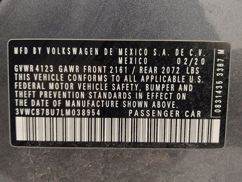 Used 2020 Volkswagen Jetta S image 33