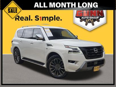 Used 2021 Nissan Armada Platinum w/ Captain's Chairs Package