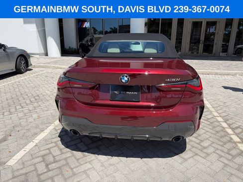 Used 2024 BMW 430i Convertible w/ M Sport Package RWD image 9