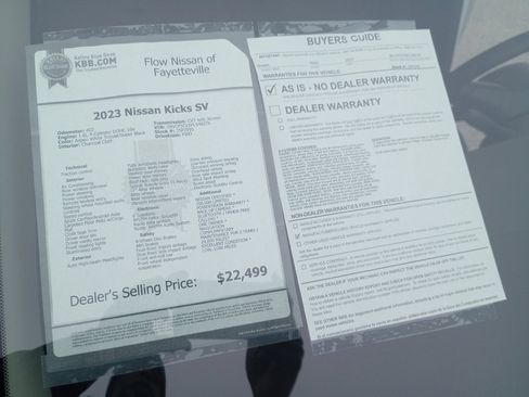 Used 2023 Nissan Kicks SV FWD image 37
