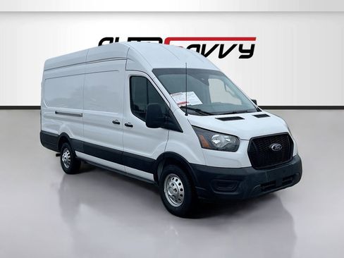Used 2023 Ford Transit 350 148 High Roof Extended AWD w/ Load Area Protection Package image 1