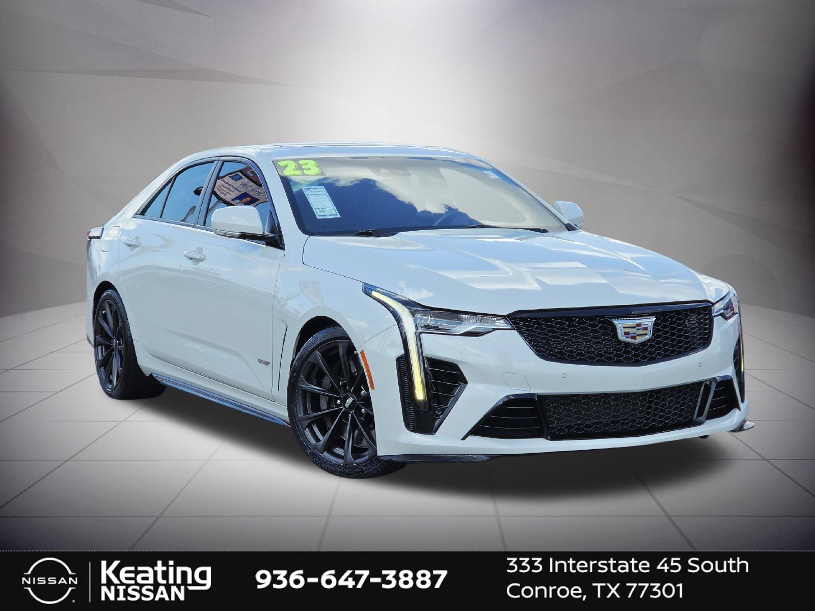 Used 2023 Cadillac CT4 V Blackwing w/ Driver Assist Package RWD image 3