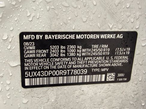 Used 2024 BMW X3 sDrive30i w/ Convenience Package RWD image 12