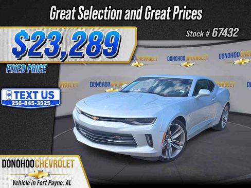 Used 2017 Chevrolet Camaro LT w/ RS Package RWD image 1
