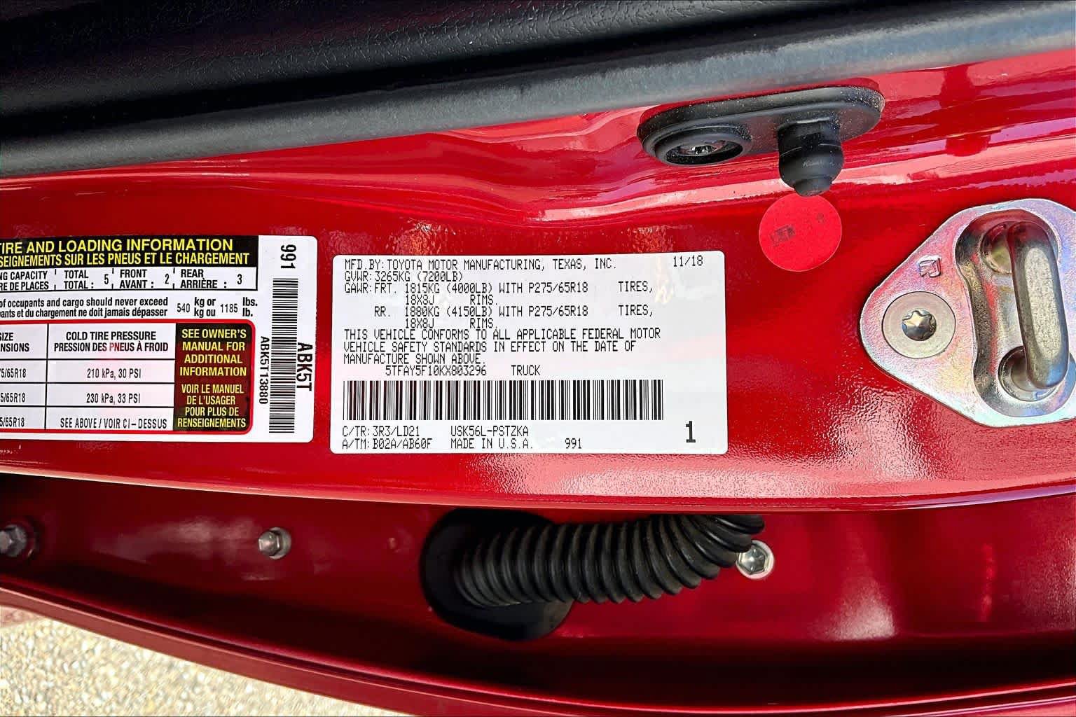 Used 2019 Toyota Tundra 1794 Edition AWD/4WD image 36